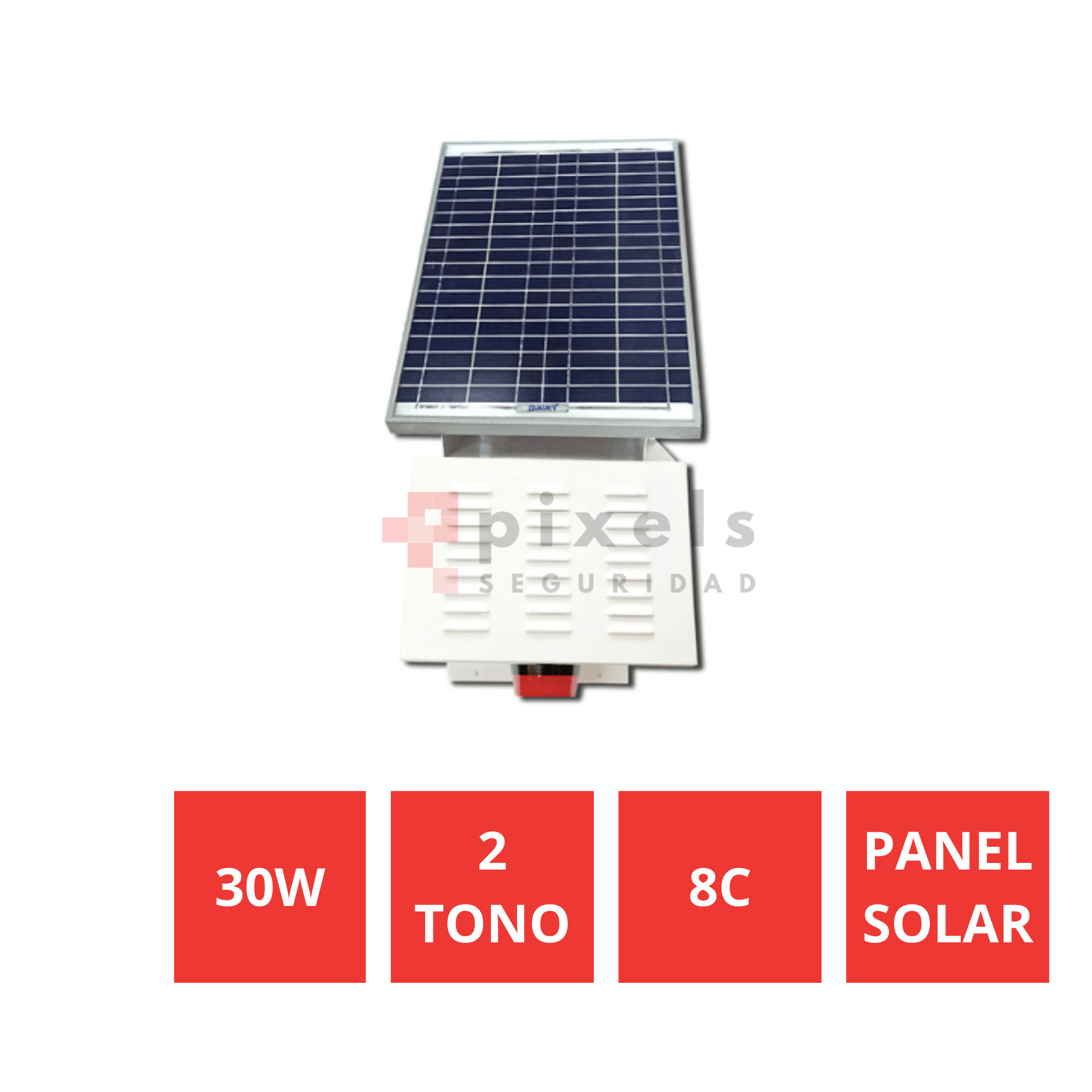 Alarma comunitaria 30w Solar 8C