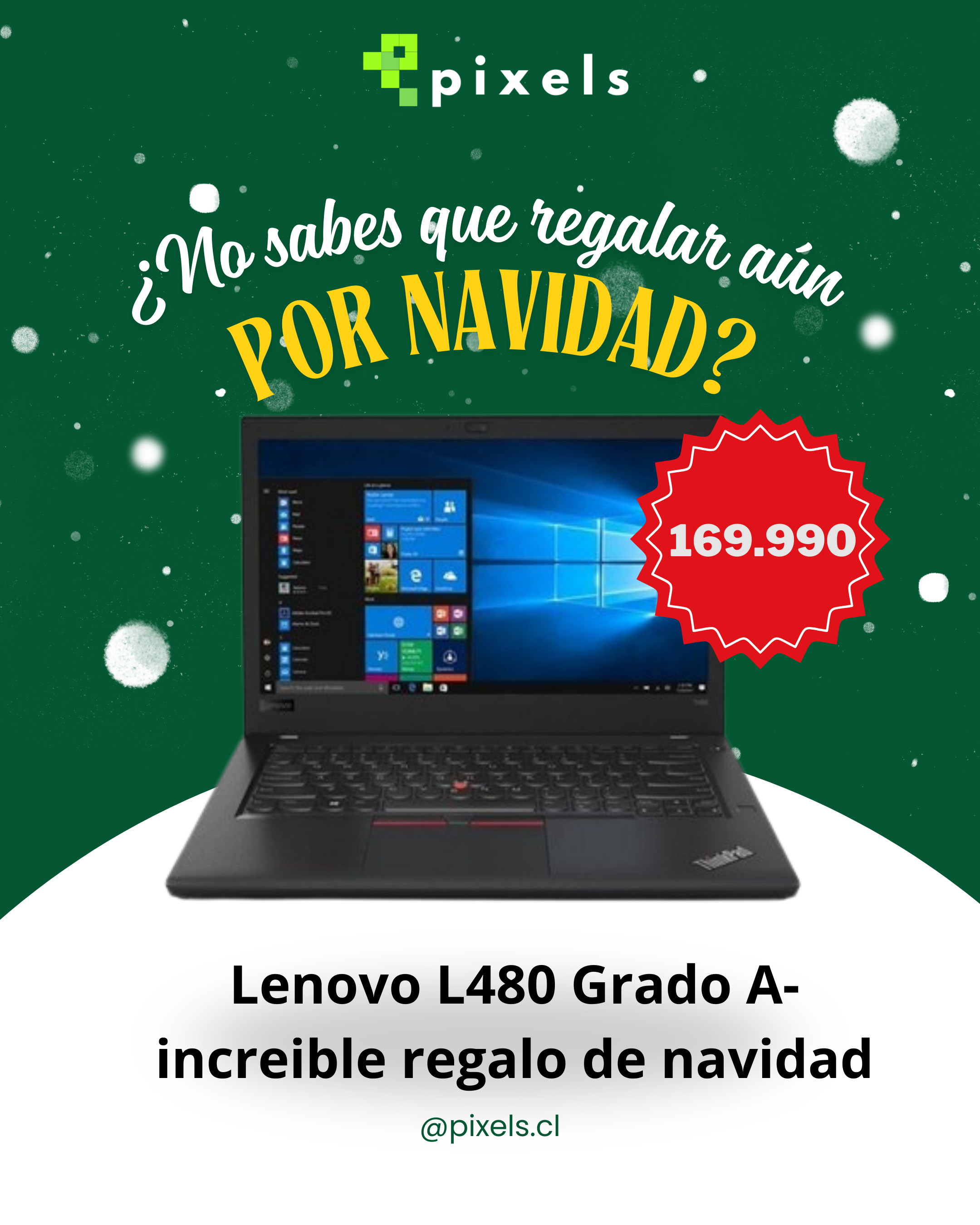 Lenovo Thinkpad L480  Reacondicionado