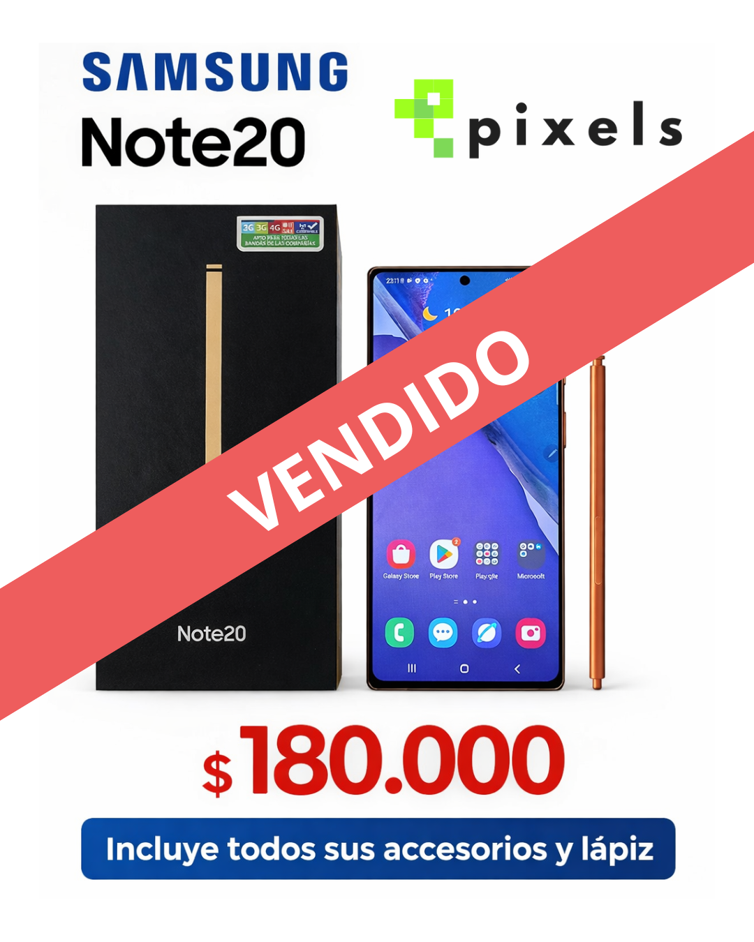 Samsung Note 20 rosa